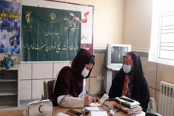 برگزاری اردوی جهادی یک روزه در روستای ابرو همدان