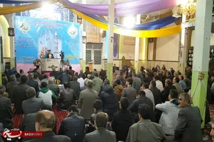 مراسم انس با قرآن کریم با حضور نابغه قرآنی در مریانج