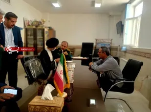 حضور امام جمعه محترم  شهرستان کاشان درگردان به مناسبت دهه کرامت و سالروزفتح خرمشهر