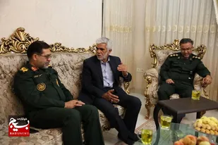دیدار فرمانده سپاه انصارالحسین(ع) همدان با آزادگان سرافراز