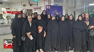پویش نذر خون توسط بانوان بسیجی در زاهدان