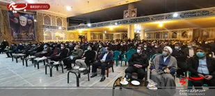 مراسم دومین سالگرد شهادت سردار حاج قاسم سلیمانی در شهر نطنز برگزار شد
