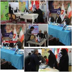 برگزاری میز خدمت جهادی با مشارکت دستگاه&zwnj;های اجرایی در مصلی نماز جمعه بوشهر