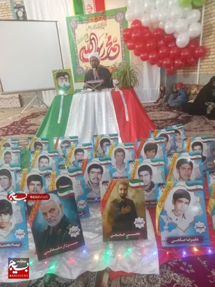 جشن عید مبعث و انقلاب اسلامی در جونقان