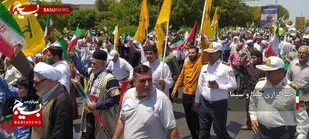 برگزاری راهپیمایی جمعه&zwnj;های خشم در حمایت از مردم غزه در خوزستان