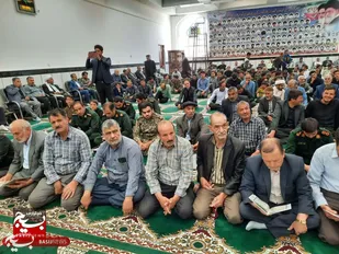 آیین بزرگداشت سی و پنجمین سالگرد رحلت بنیانگذار انقلاب اسلامی در زاوه + عکس