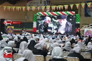 اجتماع بزرگ دانش آموزان قمی و تجدید عهد و میثاق با آرمان&zwnj;های شهدا