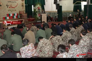 مراسم بزرگداشت شهدای حادثه تروریستی جاده خاش-زاهدان در همدان برگزار شد