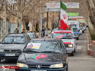 راهپیمایی ۲۲ بهمن مردم بسطام به روایت تصویر