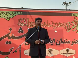 موکب هنرمندان ایلام میزبان زائران حسینی