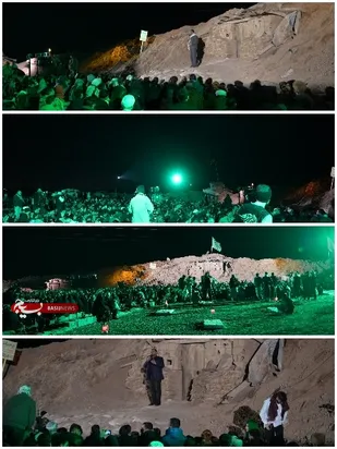 بله برون؛ مراسم جشن اعیاد شعبانیه در یادمان شهدای گمنام شلمچه