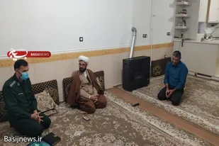 دیدار بسیجیان پایگاه امام حسین(ع) فامنین با خانواده شهید &laquo;حمیدی&raquo;