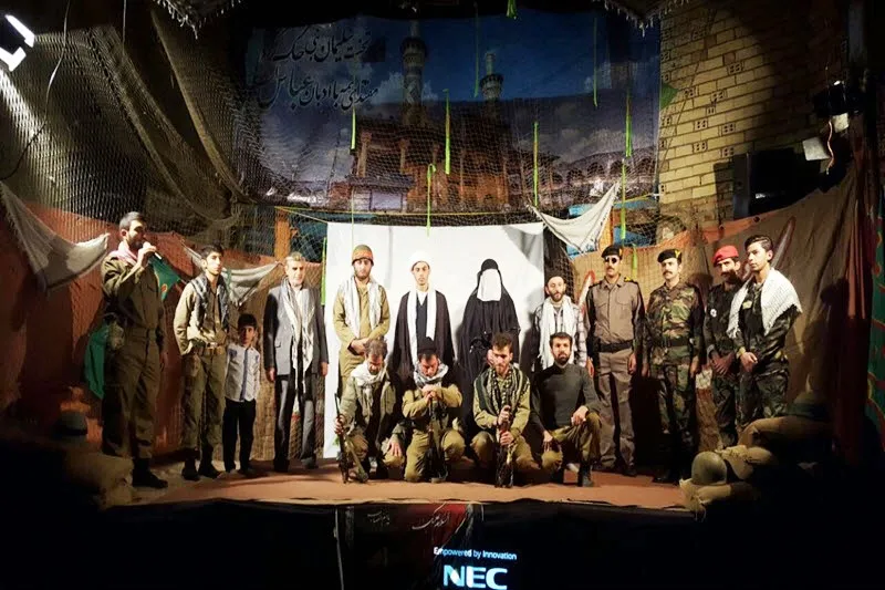 شبیه‌خوانی شهدا با عنوان «گل باغ رمضان، حبیب دل‌ها» در مریانج