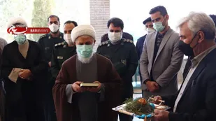 افتتاح کارگاه دوخت چادر ایرانی به دست توانای بسیجیان در شازند