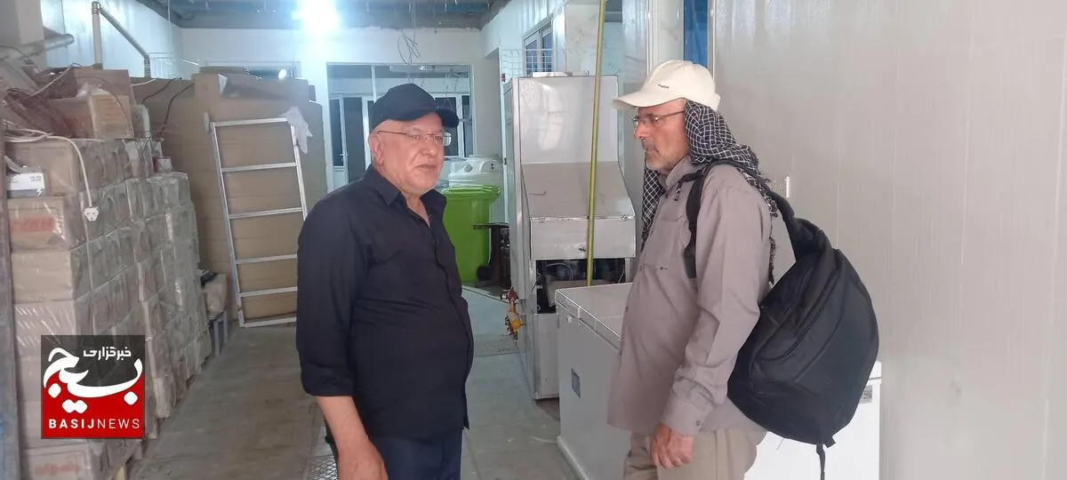 خدمت به زایرین اربعین حسینی در جوار مسجد مقدس سهله کوفه