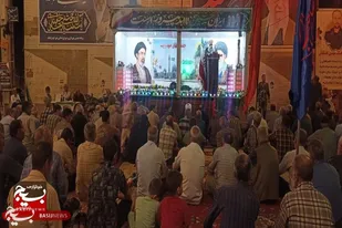 اجتماع شبانه مردم کبودراهنگ رنگ و بوی مهدوی گرفت