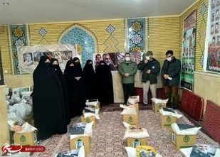 تهیه 300 بسته ی ارزاق و ارسال به استان کرمانشاه