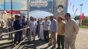 آماده سازی محل برگزاری کنگره ملی شهدای کهگیلویه و بویراحمد + (تصاویر&nbsp;)