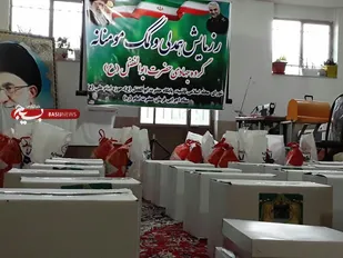 توزیع ۸۰ بسته معیشتی در محله اسلامی قائمیه شهرک ولیعصر (عج) شاهرود+ تصاویر