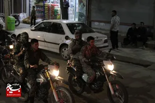 برگزاری رزمایش جانفدایان مهاجران به مناسبت سوم خرداد