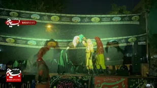 اجرای نمایش &laquo;اشک وداع، عزت و عزا&raquo; هنرمندان شاهرودی در تهران+ تصاویر