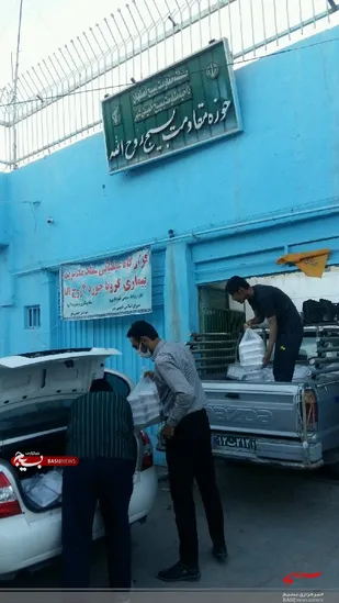 تهیه و توزیع 400 پرس غذای گرم در آخرین شب از ماه میهمانی خدا