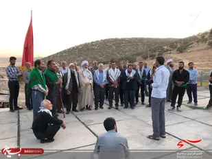 کلیپ حضور کاروان اردوی راهیان نور شاهرود در یادمان مرصاد