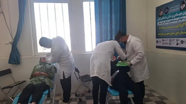 برپایی دوازدهمین اردوی جهادی دندان‌پزشکی در ایذه