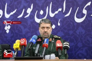 نشست خبری فرمانده قرارگاه مرکزی راهیان نور سپاه و بسیج