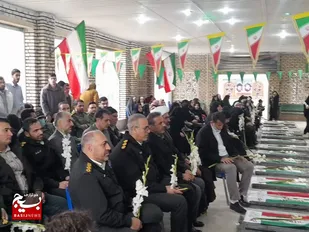 گلباران گلزار شهدای سرحدآباد و رزکان