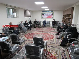 جلسه کارگروه کنگره بزرگداشت شهدای شهرستان بینالود با رویکرد فضای مجازی برگزار شد