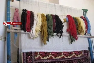 راه&zwnj;اندازی کارگاه قالیبافی به همت بسیج سازندگی در روستای ابرو