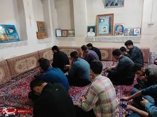 دیدار گردان107امام حسین(علیه السلام)از خانواده های شهدا