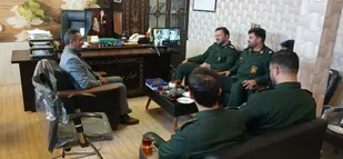 تجلیل فرمانده سپاه شهرستان پیشوا از خادمان عرصه ورزش