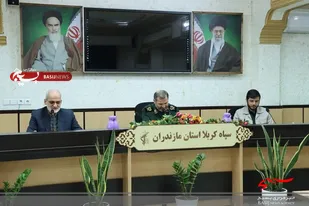 جلسه قرارگاه علم الهدی بسیج دانشجویی با فرمانده سپاه کربلا