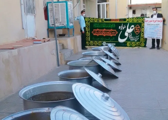 توزیع ۱۲۰۰ پرس غذای گرم به همت کانون فرهنگی و هنری فتح گنبد پیرمحمد