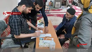 ویزیت تخصصی رایگان مردم در مناطق محروم بهشهر  + تصاویر