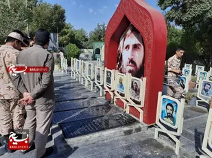 اردوی زیارتی سربازان ناحیه لنجان از گلستان پر نور شهدای اصفهان