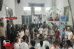 آیین تجلیل از پهلوانان آسمانی در کبودراهنگ برگزار شد
