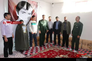 دیدار با خانواده معظم شهدا در باباحیدر