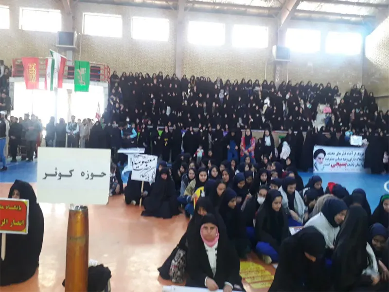 تجمع با شکوه اقتدار و پایداری بسیجیان شهرستان خوانسار به روایت تصاویر