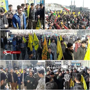 حضور لشکر فاطمیون در راهپیمایی ۲۲ بهمن پیشوا