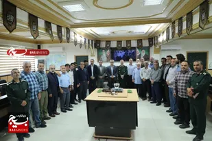 نشست صمیمی رئیس هیئت کشتی بسیج کشور با پیشکسوتان و بزرگان کشتی استان مازندران