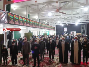 یادواره شهدای کرمان و شهید سلیمانی در فروخاص درمیان