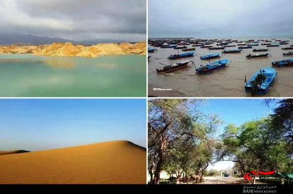خودنمایی بردخون در کنار خلیج فارس/ محصور میان کوه و دشت و دریا