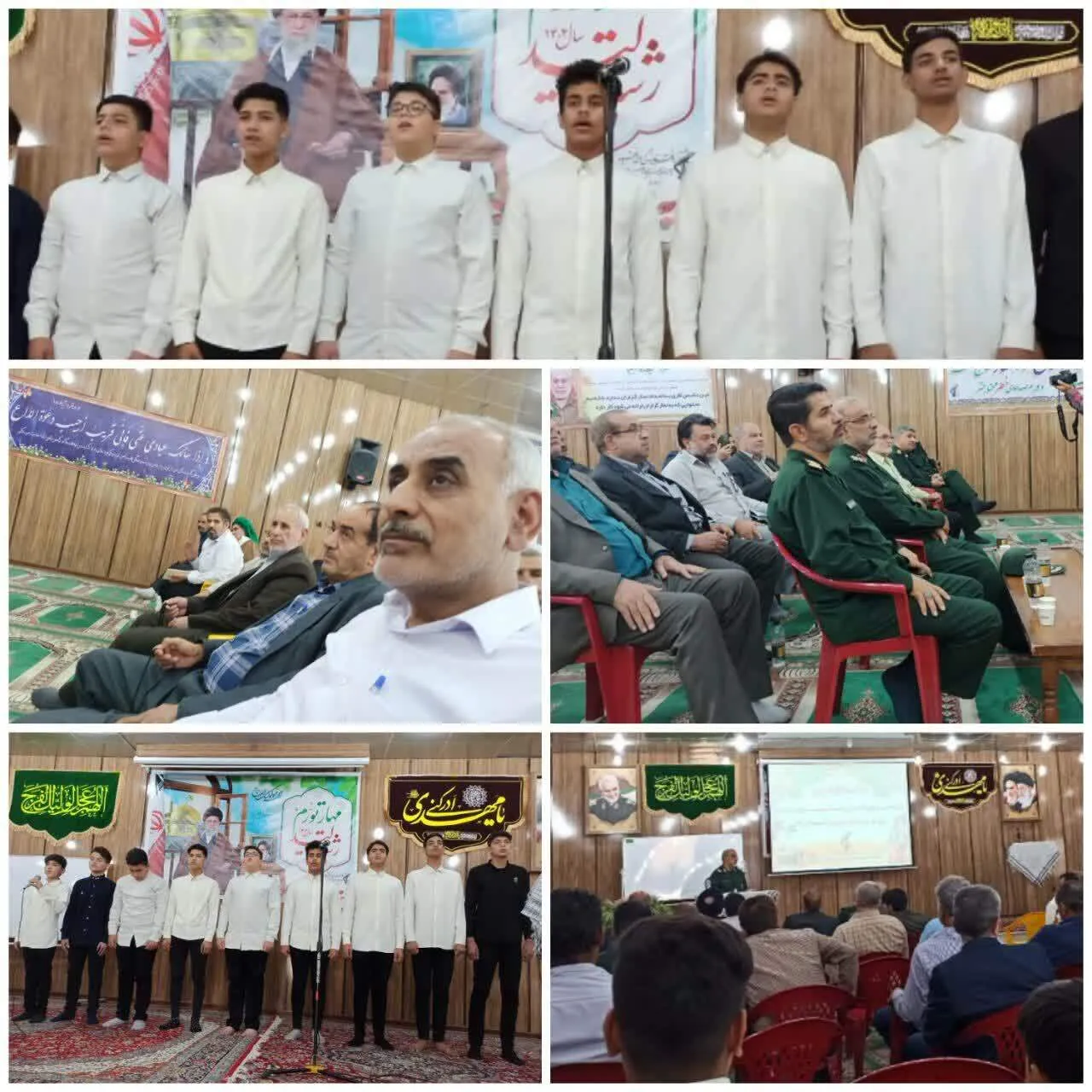 حضور فعال کانون بسیج هنرمندان ناحیه امام حسین(ع)اهواز(استان خوزستان)در مراسم سالروز آزادسازی خرمشهر