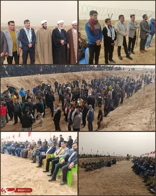 برگزاری اردوی راهیان نور به منطقه جنگی کانال کمیل و حنظله با مشارکت قهرمانان ملی و کشوری