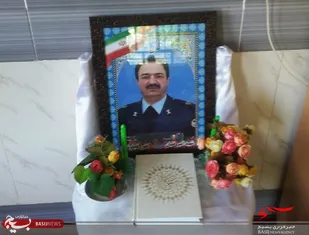 حضور فرمانده سپاه گلپايگان در جمع خانواده شهید امیر خلبان قجاوند