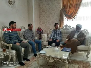 دیدار با جانباز بسیجی اغتشاشات اخیر، برادر علی خانزاده