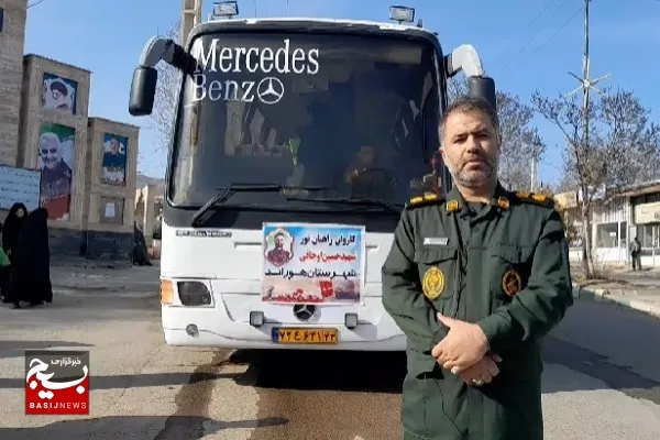 اعزام کاروان راهیان نور شهید اوجاقی سپاه هوراند‎ به جنوب